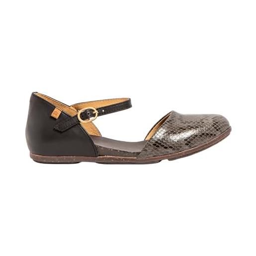 El Naturalista nd54 stella, sandali bassi donna, grigio, 41 eu