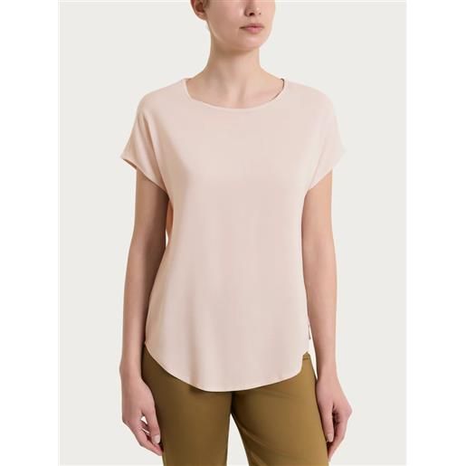 RAGNO blusa con manica a kimono in voile stretch ds25s7 RAGNO cameo rose