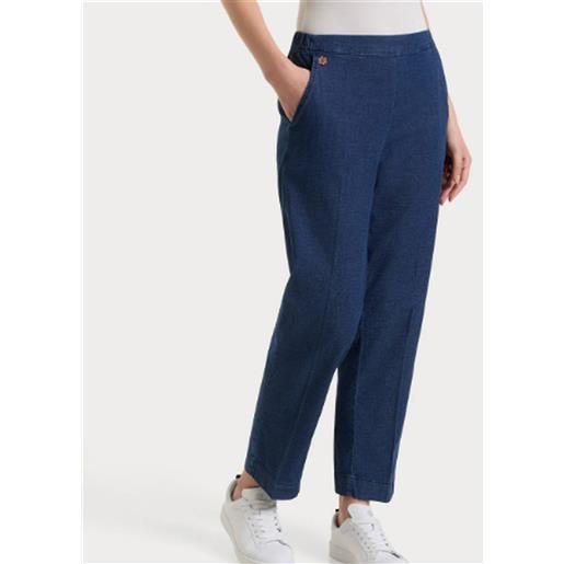 RAGNO jeans a gamba dritta con tasche in super light denim ds87pp RAGNO indigo