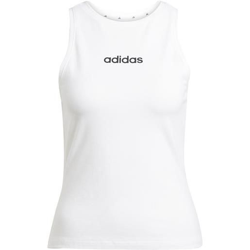 ADIDAS canotta adidas essentials linear slim donna
