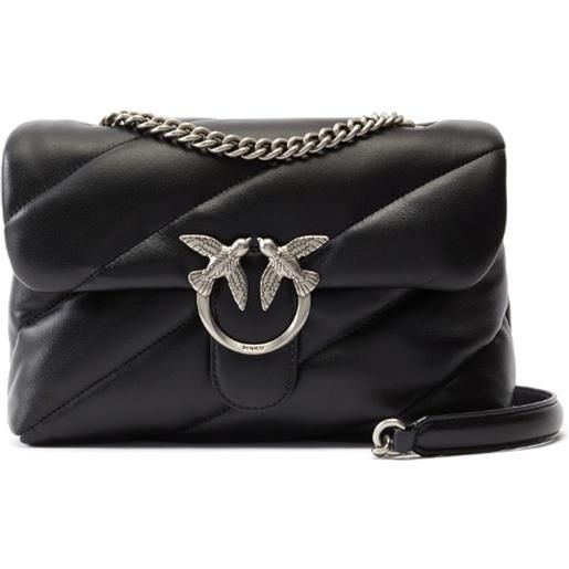 PINKO borsa classic love puff maxi quilt - 100038a0f2 - black