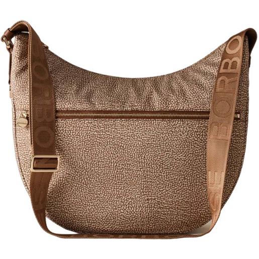 BORBONESE borsa luna medium - 934109i15994 - beige
