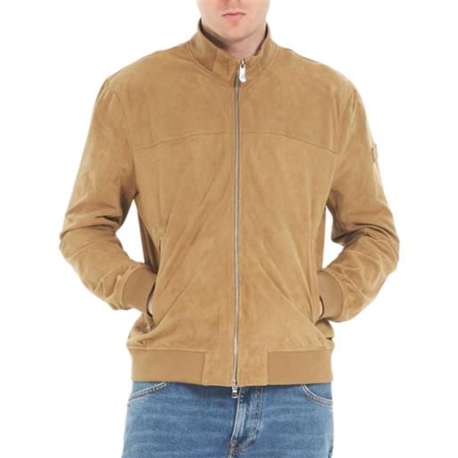 PEUTEREY giubbino sands suede pe 08 - peu5743 - biscotto