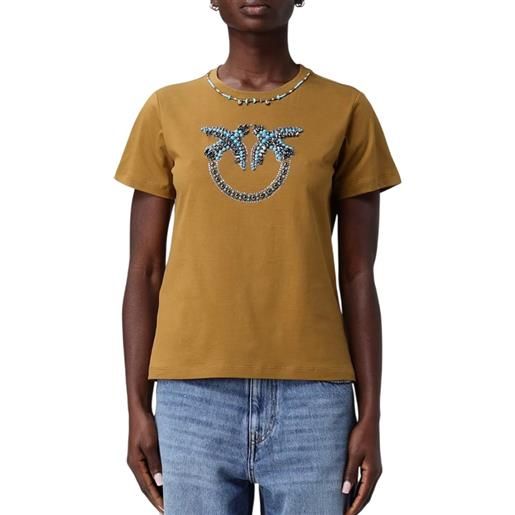 PINKO t-shirt fidenza - 107094a3c7 - nero