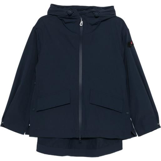 Peuterey giacca darby con cappuccio - blu