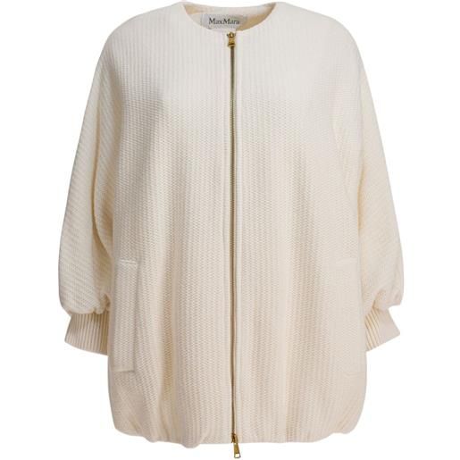 Max Mara giacca girocollo - toni neutri