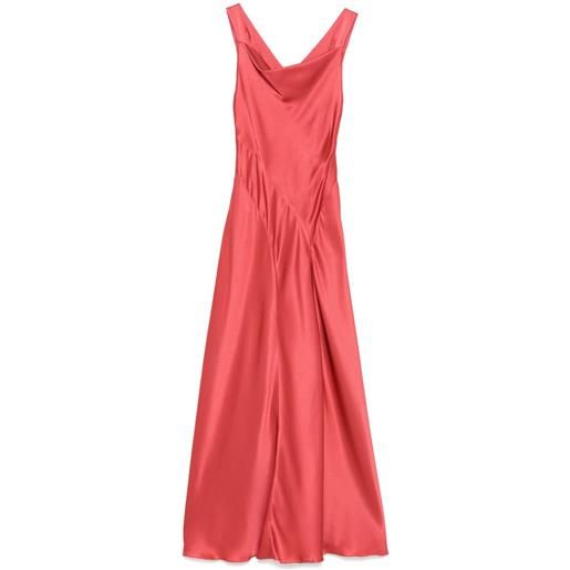 Alberta Ferretti abito da sera con cut-out - rosa