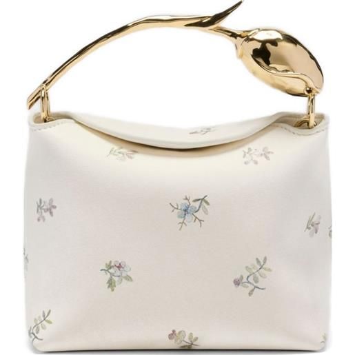 ERDEM borsa tote bloom mini - toni neutri