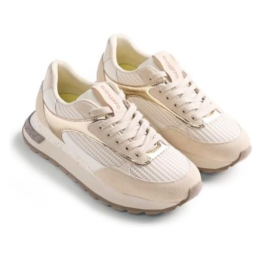 GIOSEPPO Croghan – Scarpe Da Ginnastica Per Bambine E Ragazze – Colore Piombo Con Paillettes, Lacci In Velluto, Soletta Memory Foam - 3