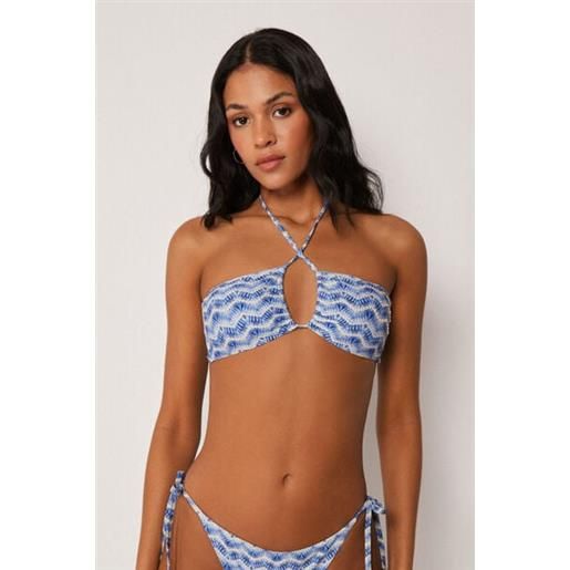 Calzedonia fascia costume water reflection blu
