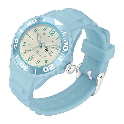 RORIOS Fashion Donna Shining Cielo Stellato Dial Orologi da Polso Band