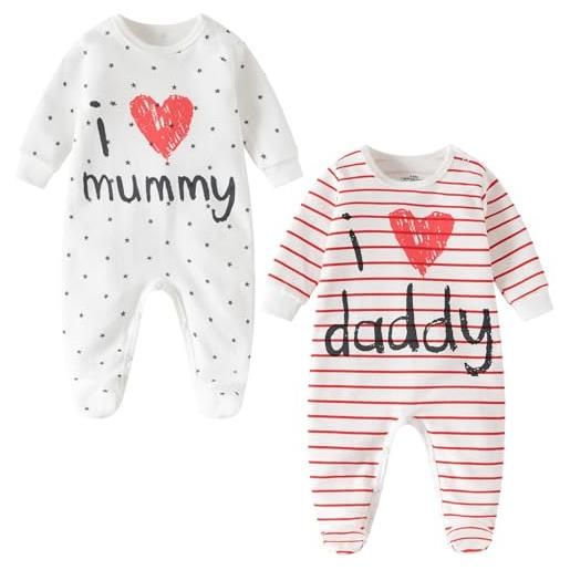 Body Bimbo Manica Corta Zigozago - Cotone Bianco Con Ricamo I Love Lazio - Fatto A Mano In Italia - Personalizzabile Con Nome - 4