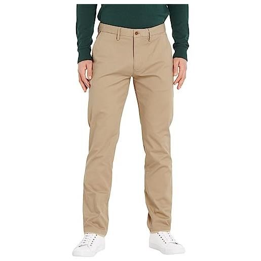 Timezone BenitoTZ Benito Pantaloni cargo da uomo con cintura in tessuto, nero, 54 IT (40W/32L