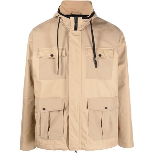 Herno giacca con inserti - marrone