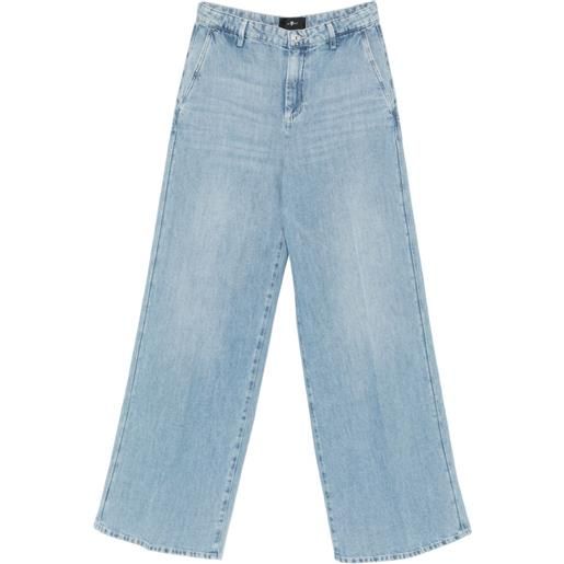 7 For All Mankind jeans a gamba ampia - blu