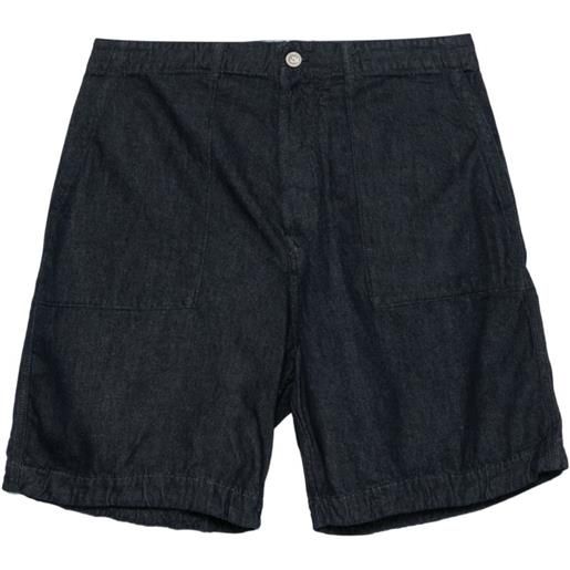 C.P. Company shorts denim 3/1 - blu