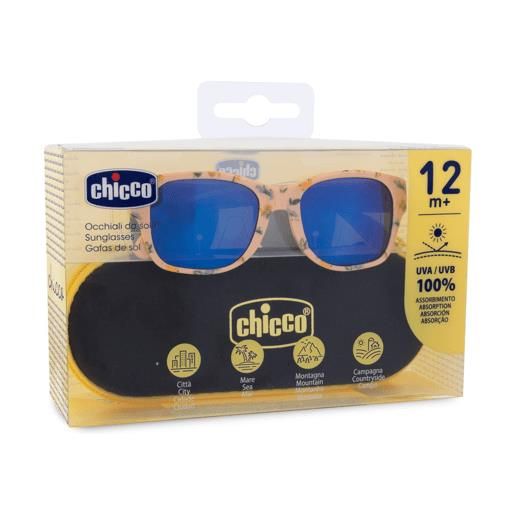 Chicco occhiali da sole per bambino +12 mesi colore nude con fantasia