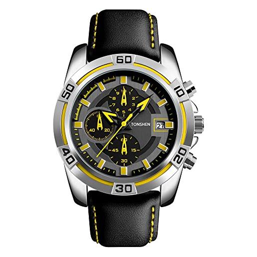 Orologi da polso impermeabili casa fasi lunari moda Skmei 9260 sport quarzo uomo