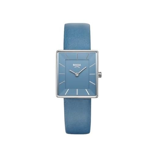REGENT Orologio Uomo In Titanio – Quarzo, Cassa 36 Mm, Quadrante Nero Con Numeri Arabi, Data, Bracciale In Titanio - 3