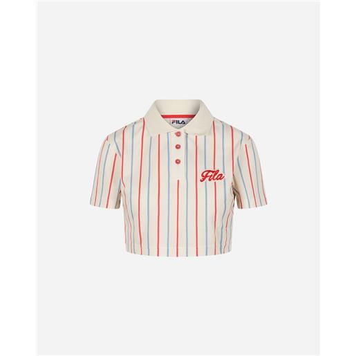 Fila contemporary street style w - polo - donna - bianco