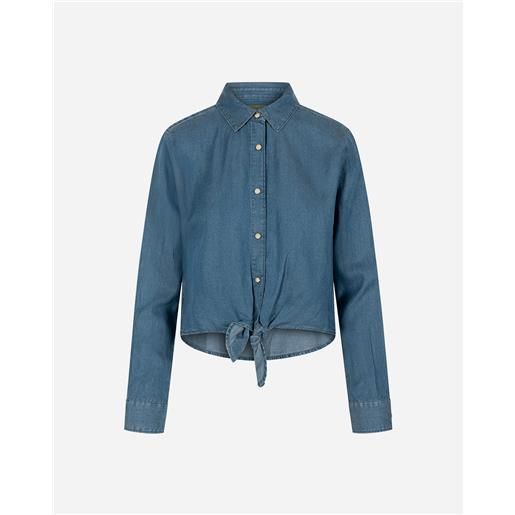 Mistral contemporary etnic w - camicia - donna - denim