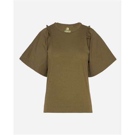 Mistral contemporary etnic w - t-shirt - donna - verde