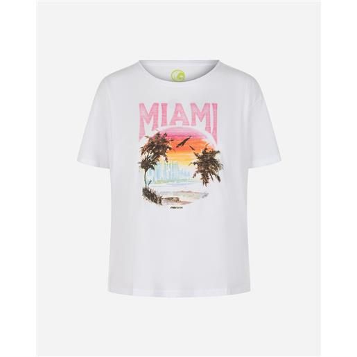 Mistral contemporary etnic w - t-shirt - donna - bianco