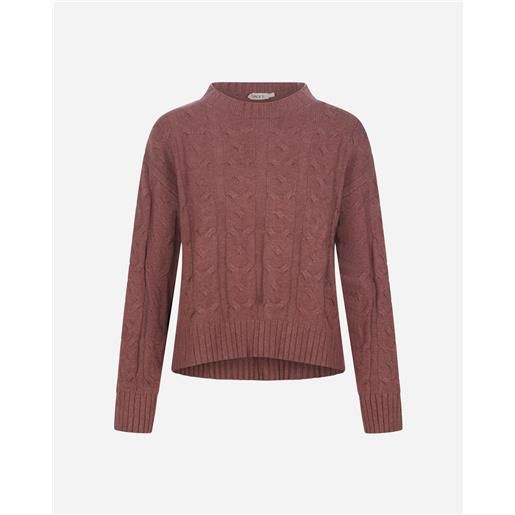 Dack's braid w - maglione - donna - viola