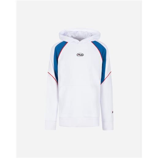 Fila contemporary street style jr - felpa - bianco