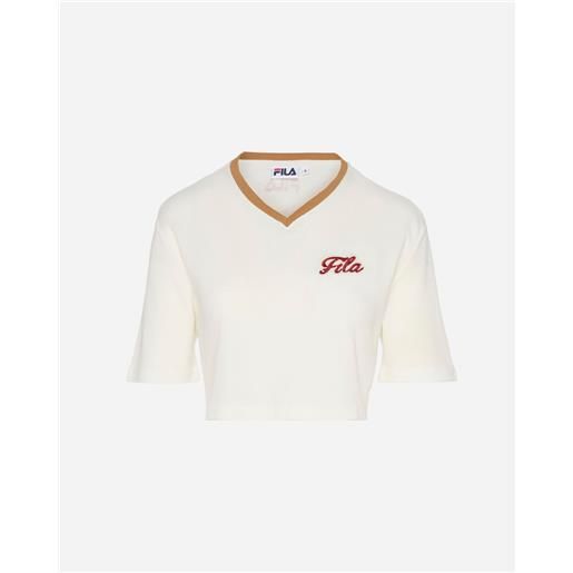 Fila streetwear w - t-shirt - donna - bianco
