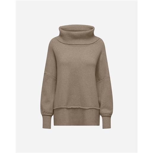 Only hazel ciambella w - maglione - donna - beige