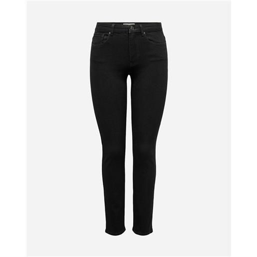 Only sui mid slim 32" w - jeans - donna - nero