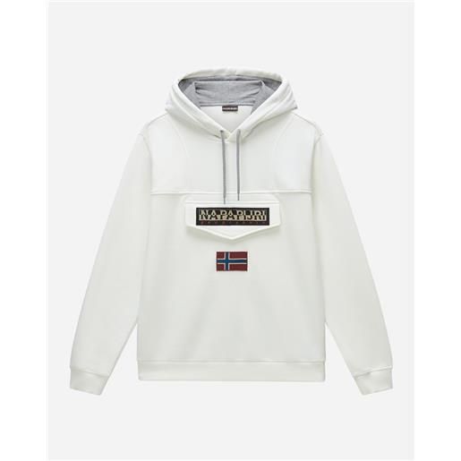Napapijri burgee m - felpa - uomo - bianco