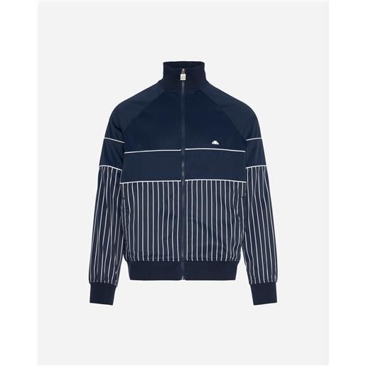 Ellesse micro striped m - felpa - uomo - blu