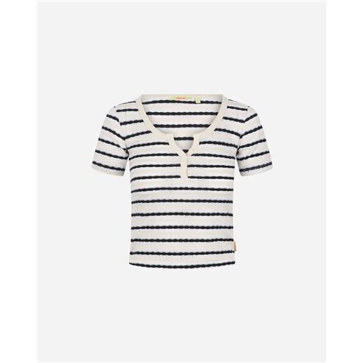 Mistral etnic collection w - t-shirt - donna - bianco