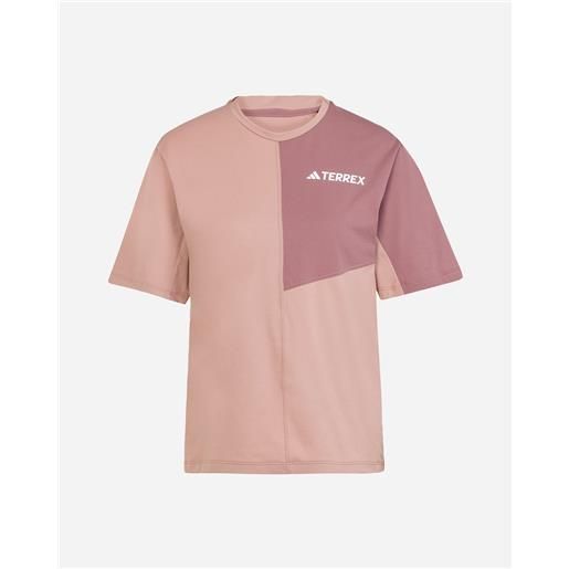 Adidas mt w - t-shirt - donna - rosso