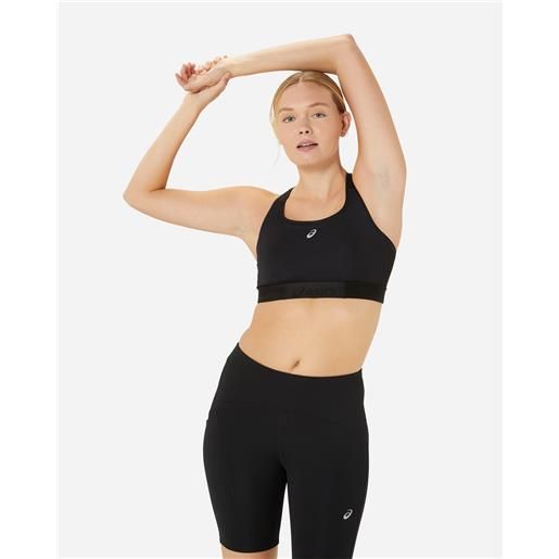 Asics road compression w - reggiseno - donna - nero