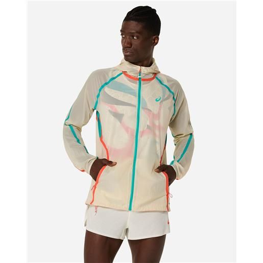 Asics kumadori road packable m - giacca running - uomo - color mix