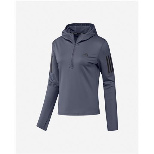 Adidas otr b win w - maglia running - donna - viola