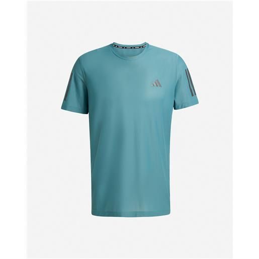 Adidas otr b m - t-shirt running - uomo - verde
