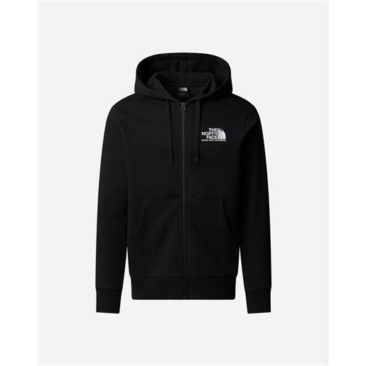 The North Face blanca peak m - felpa - uomo - nero