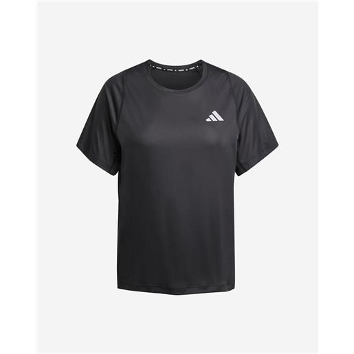 Adidas adi365breeze w - t-shirt running - donna - nero
