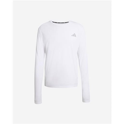Adidas run essentials m - maglia running - uomo - bianco
