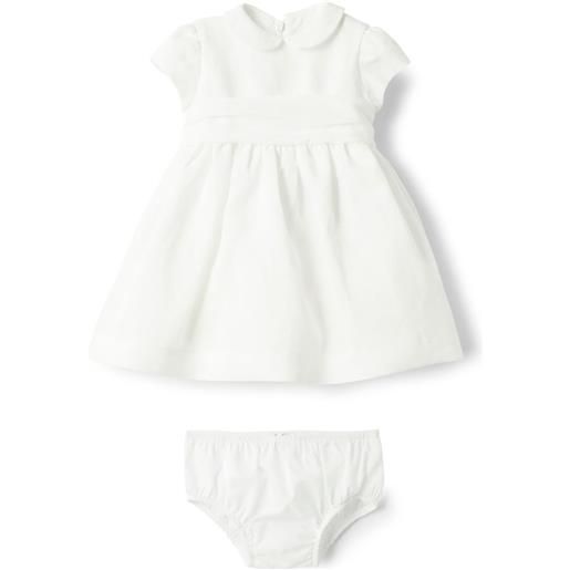 Il Gufo abito con fiocco - bianco