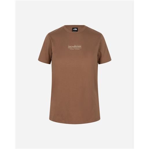 The North Face blanca w - t-shirt - donna - marrone