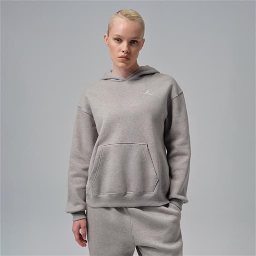 Jordan felpa pullover con cappuccio Jordan brooklyn fleece - donna - grigio