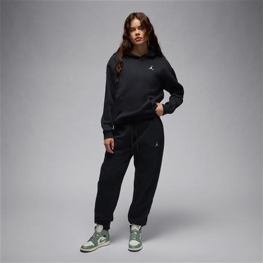 Jordan felpa pullover con cappuccio Jordan brooklyn fleece - donna - nero