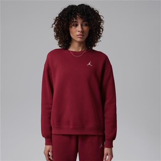 Jordan felpa a girocollo Jordan brooklyn fleece - donna - rosso