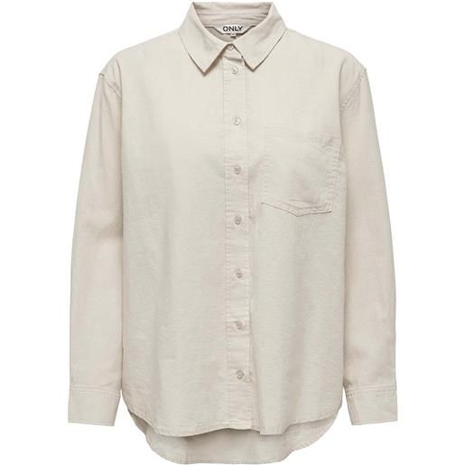 Only camicia in lino bruxelles