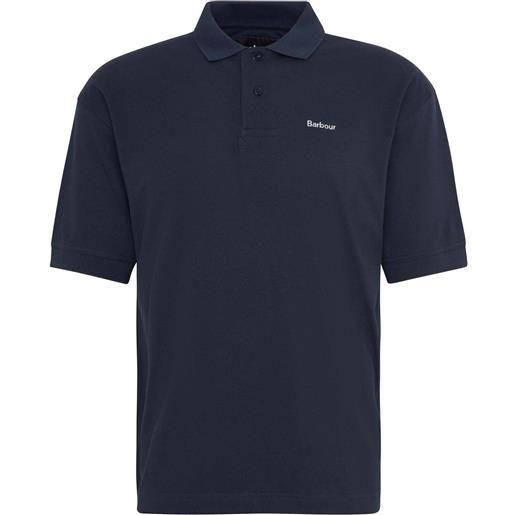 Barbour hexham oversized polo shirt